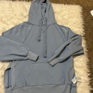 Dusty blue hoodie